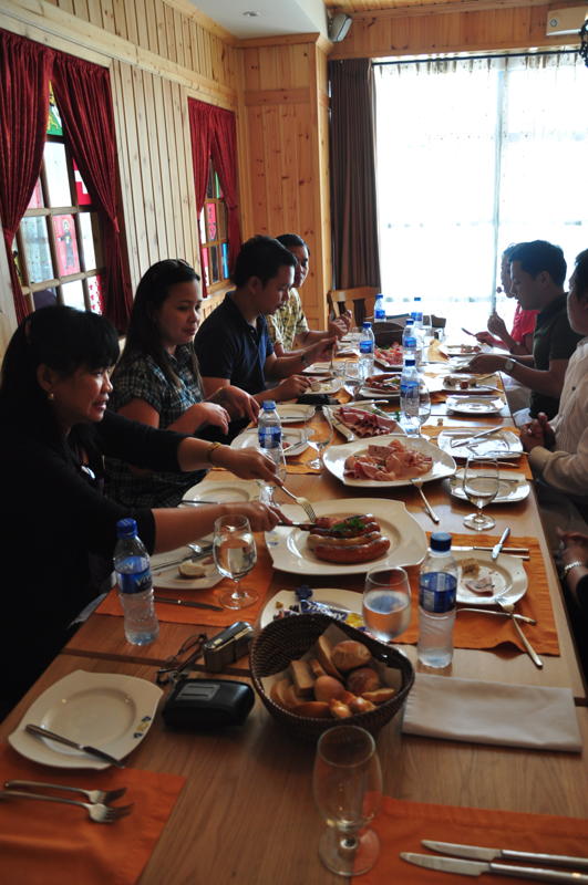 LTB Scholars Tour at Hotel Celeste Santis Deli and Euro Swiss Sausage Factory