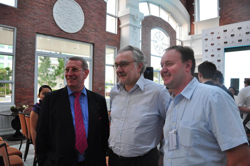 Alain Ducasse in Manila with LTB Members at Enderun Forum