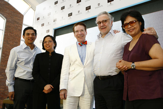 Alain Ducasse in Manila with LTB Members at Enderun Forum